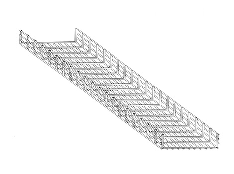 鋼質網格電纜橋架